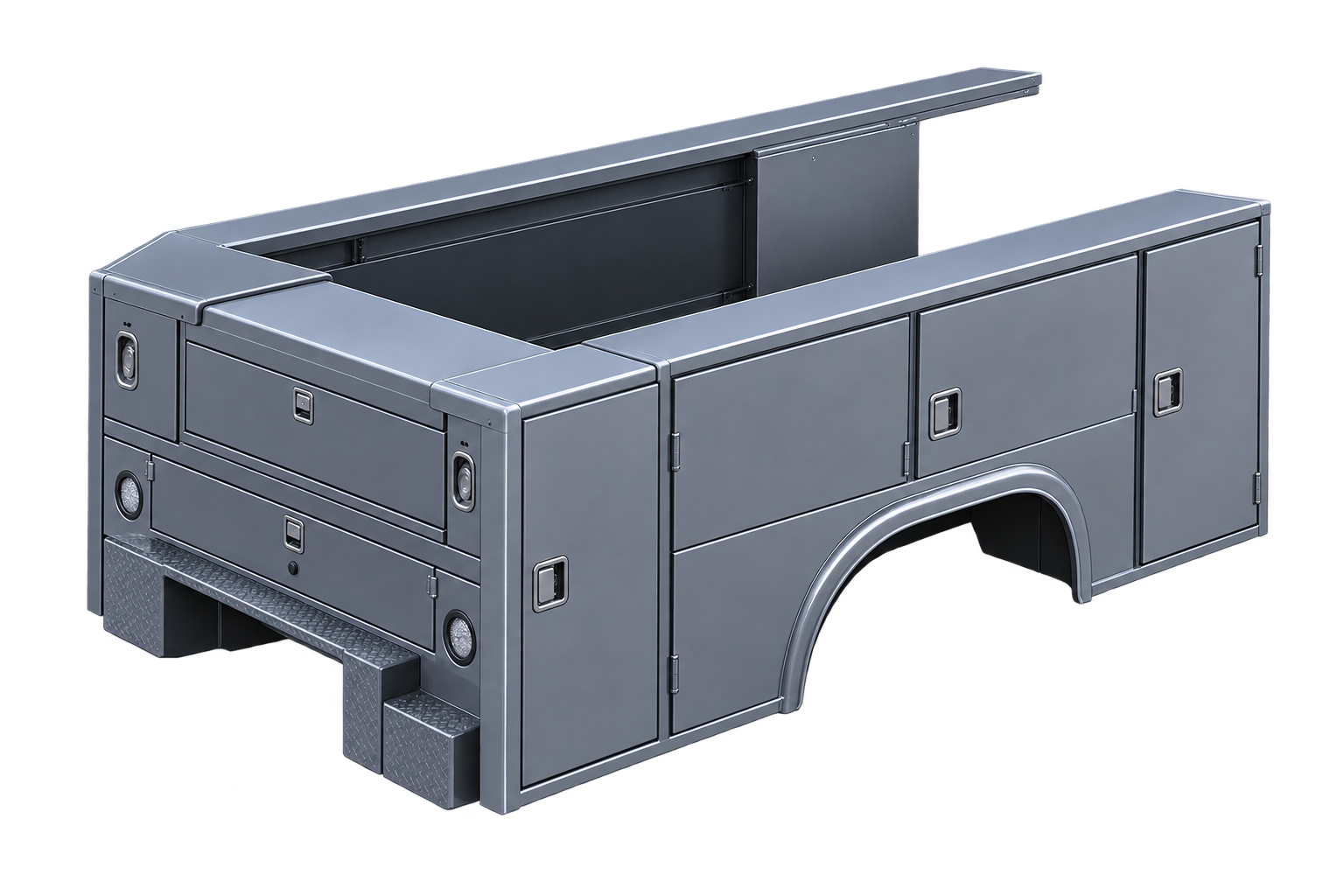 Graphite commercial service-body module